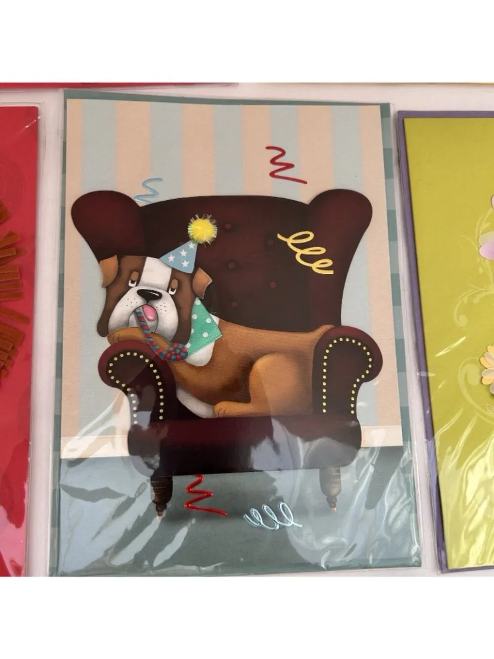 Burgoyne 3D Greeting Cards Lot of 11 Birthday Thank You Blank Floral Gifts NEW